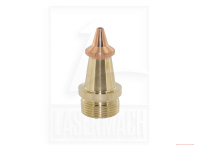 Řezání mosazné trysky 1,5 mm