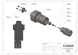 Inlet poppet retainer, Pro III, 72187122